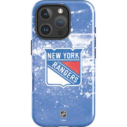 NHL New York Rangers Frozen iPhone 16 Pro Impact Case