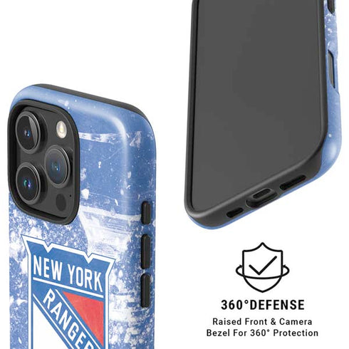 NHL New York Rangers Frozen iPhone 16 Pro Magsafe Impact Case