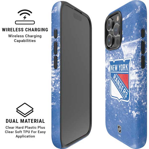 NHL New York Rangers Frozen iPhone 16 Pro Magsafe Impact Case