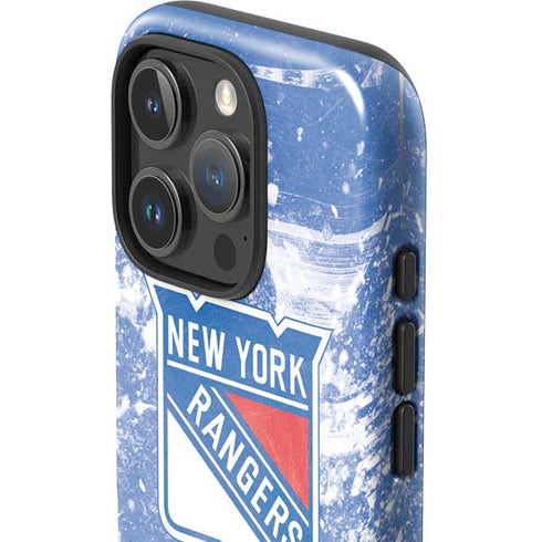 NHL New York Rangers Frozen iPhone 16 Pro Max Impact Case