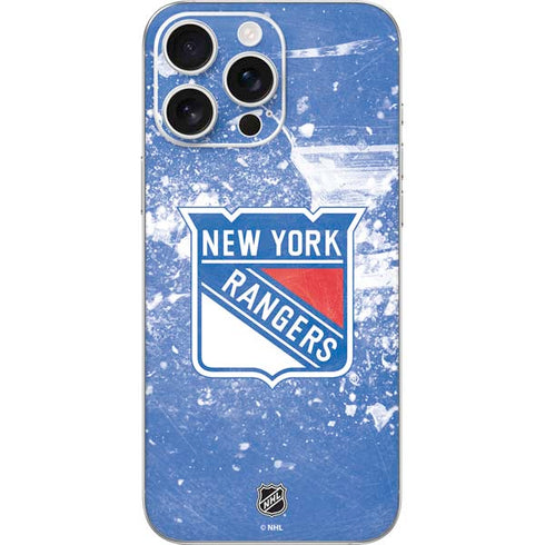NHL New York Rangers Frozen iPhone 16 Pro Max Skin