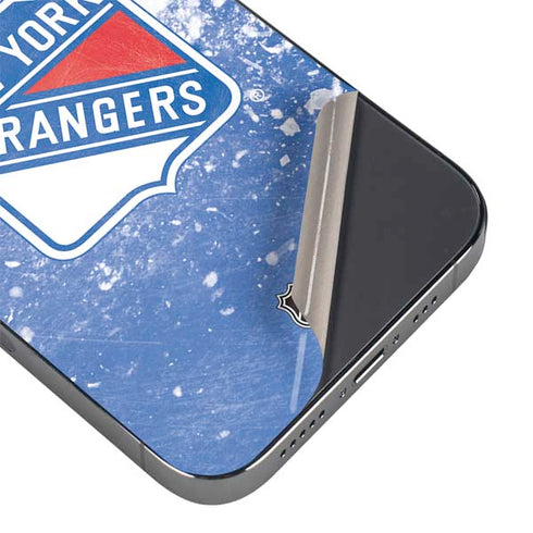 NHL New York Rangers Frozen iPhone 16 Pro Skin