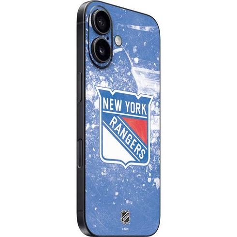 NHL New York Rangers Frozen iPhone 16 Skin