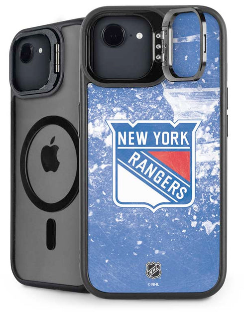 NHL New York Rangers Frozen iPhone 16e Kickstand Case