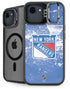 NHL New York Rangers Frozen iPhone 16e Kickstand Case