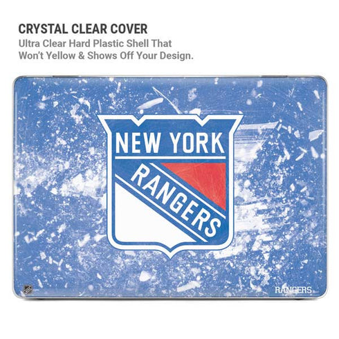 NHL New York Rangers Frozen MacBook Pro 14in (2021-24) Case plus Skin