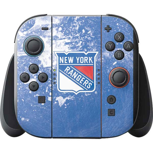 NHL New York Rangers Frozen Nintendo Switch 2 (2025) with Joy-Con Skin