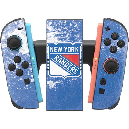 NHL New York Rangers Frozen Nintendo Switch 2 (2025) Joy-Con Controller Skin