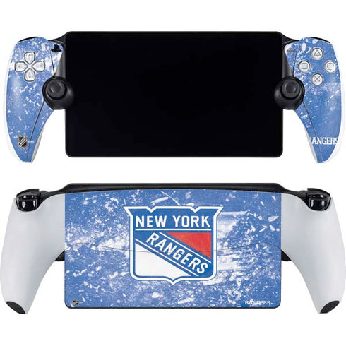 NHL New York Rangers Frozen PlayStation PS5 Skins