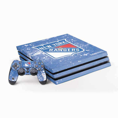 NHL New York Rangers Frozen PlayStation PS4 Skins