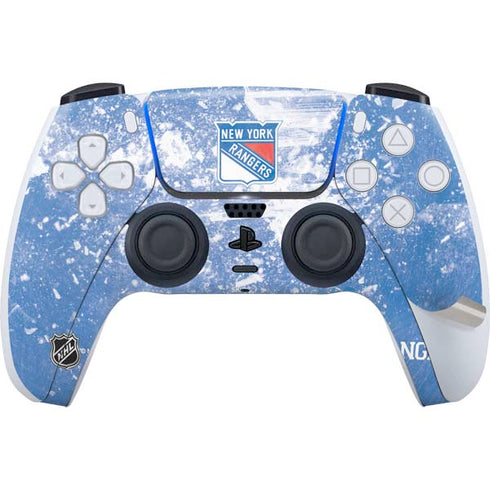 NHL New York Rangers Frozen PS5 Pro Disk Bundle Skin