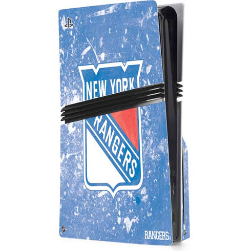 NHL New York Rangers Frozen PlayStation PS5 Skins