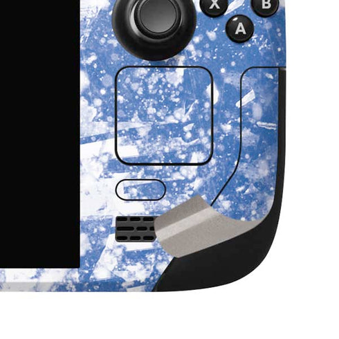NHL New York Rangers Frozen Steam Deck Handheld Gaming Computer OLED Skin