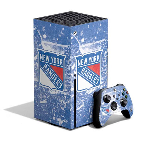 NHL New York Rangers Frozen Xbox Series X Skins