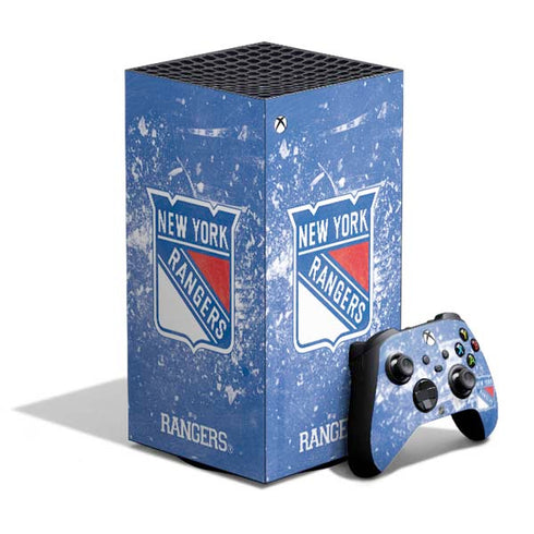 NHL New York Rangers Frozen XBox Series X Digital Edition Bundle Skin