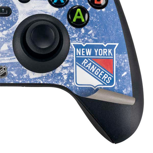 NHL New York Rangers Frozen XBox Series X Digital Edition Bundle Skin