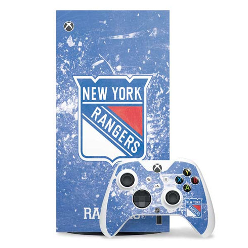 NHL New York Rangers Frozen Xbox Series X Skins