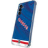 NHL New York Rangers Home Jersey Galaxy A35 5G Clear Case