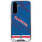 NHL New York Rangers Home Jersey Galaxy A36 5G Clear Case