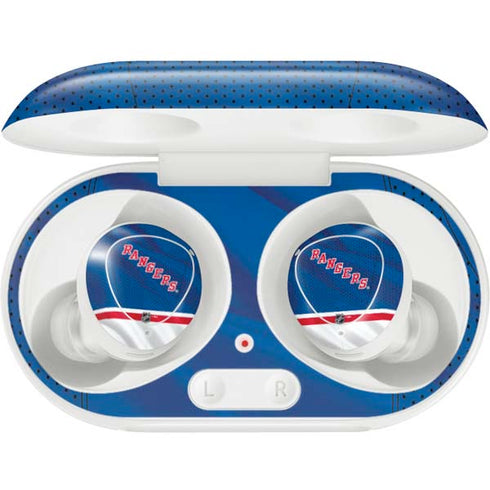 NHL New York Rangers Home Jersey Galaxy Buds Plus Skin