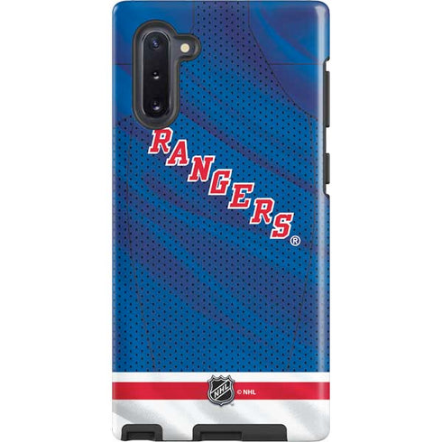 NHL New York Rangers Home Jersey Galaxy Cases