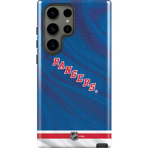 NHL New York Rangers Home Jersey Galaxy S23 Ultra Pro Case