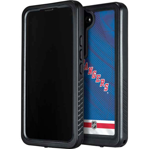 NHL New York Rangers Home Jersey Galaxy S24 Plus Waterproof Case