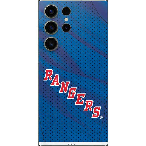 NHL New York Rangers Home Jersey Galaxy S25 Ultra Skin