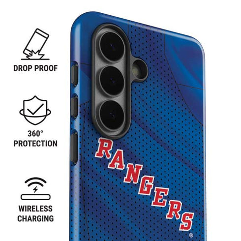 NHL New York Rangers Home Jersey Galaxy S26 Plus Impact Case
