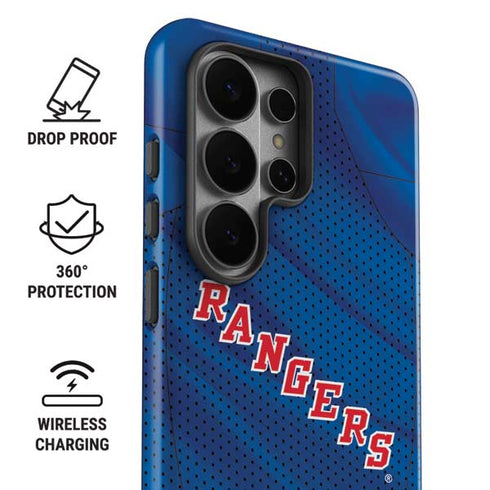 NHL New York Rangers Home Jersey Galaxy S26 Ultra Impact Case