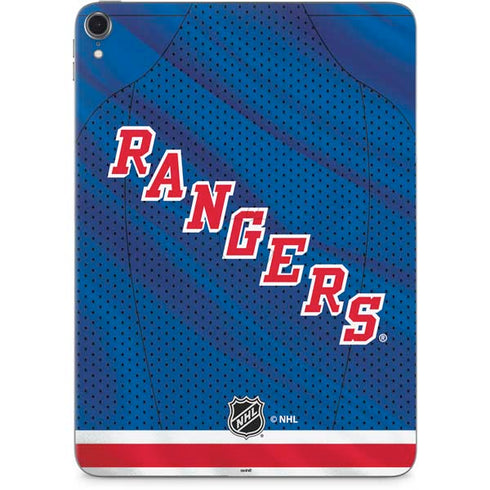 NHL New York Rangers Home Jersey Apple iPad Pro Skin