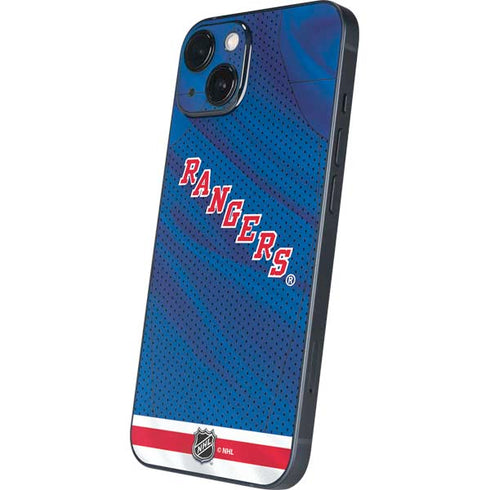 NHL New York Rangers Home Jersey iPhone Skins