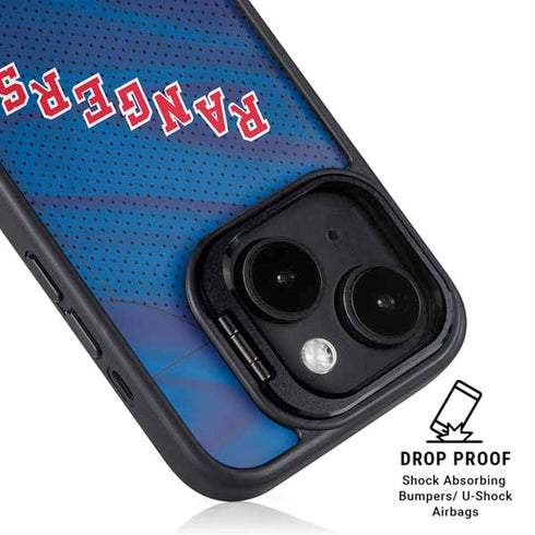 NHL New York Rangers Home Jersey iPhone 15 Kickstand Case