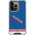 NHL New York Rangers Home Jersey iPhone 16 Pro Clear Case