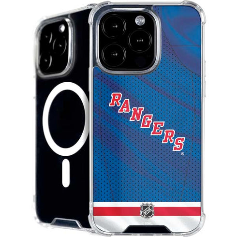 NHL New York Rangers Home Jersey iPhone 16 Pro Max MagSafe Case