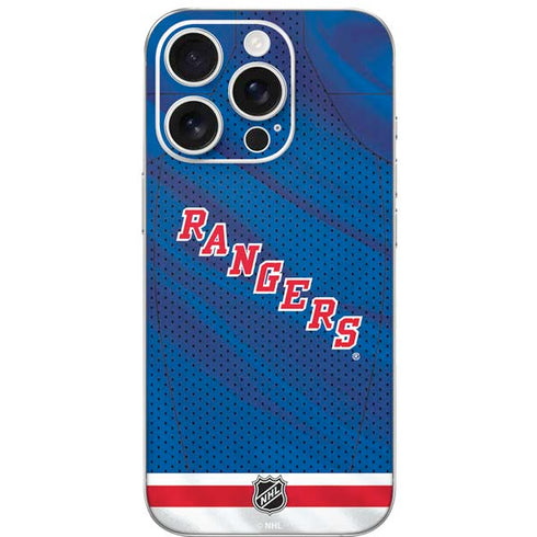 NHL New York Rangers Home Jersey iPhone 16 Pro Skin