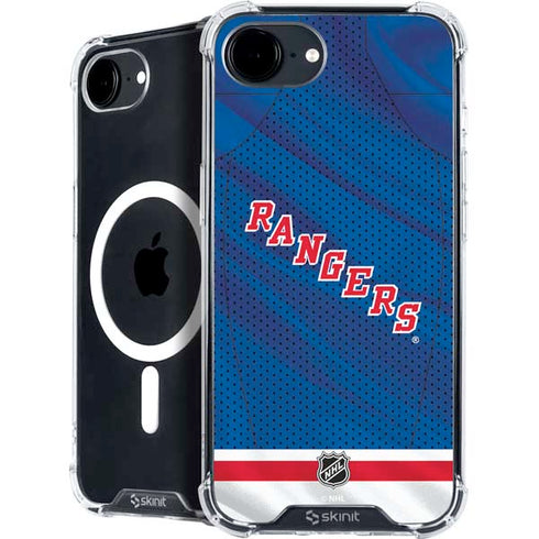 NHL New York Rangers Home Jersey iPhone 16e MagSafe Case