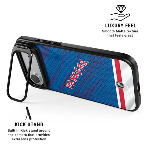 NHL New York Rangers Home Jersey iPhone 17 Air Kickstand Case
