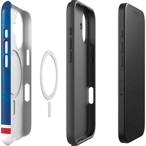 NHL New York Rangers Home Jersey iPhone 17 Magsafe Impact Case