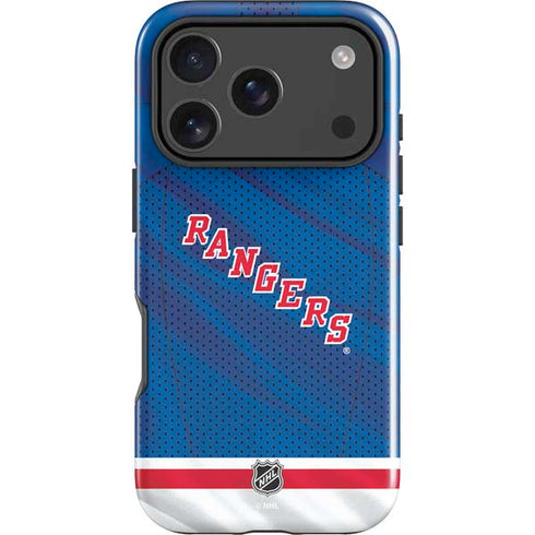 NHL New York Rangers Home Jersey iPhone 17 Pro Max Impact Case
