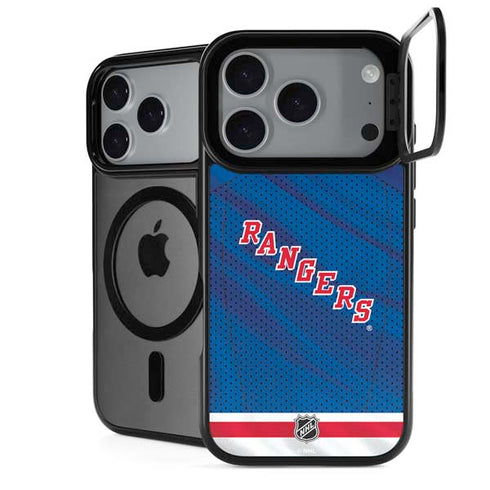 NHL New York Rangers Home Jersey iPhone 17 Pro Max Kickstand Case