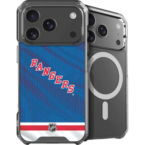 NHL New York Rangers Home Jersey iPhone 17 Pro Max MagSafe Case