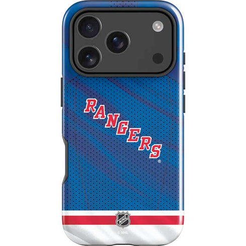 NHL New York Rangers Home Jersey iPhone 18 Pro Impact Case