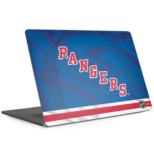 NHL New York Rangers Home Jersey MacBook Skins