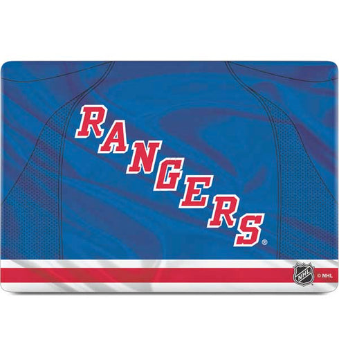 NHL New York Rangers Home Jersey MacBook Skins