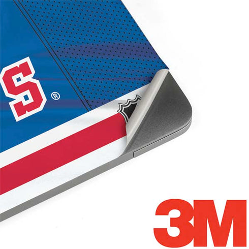 NHL New York Rangers Home Jersey MacBook Skins