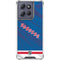 NHL New York Rangers Home Jersey Moto G 5G (2025) Clear Case