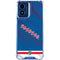 NHL New York Rangers Home Jersey Moto G 5G (2024) Clear Case