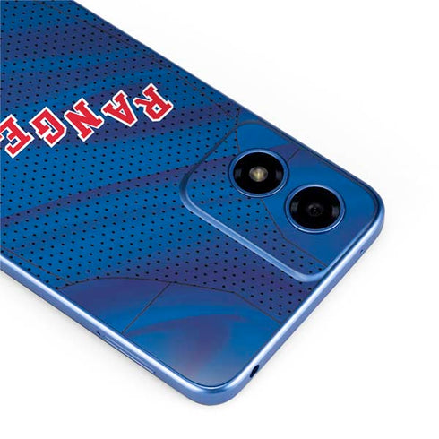 NHL New York Rangers Home Jersey Moto G Play 4G (2024) Skin