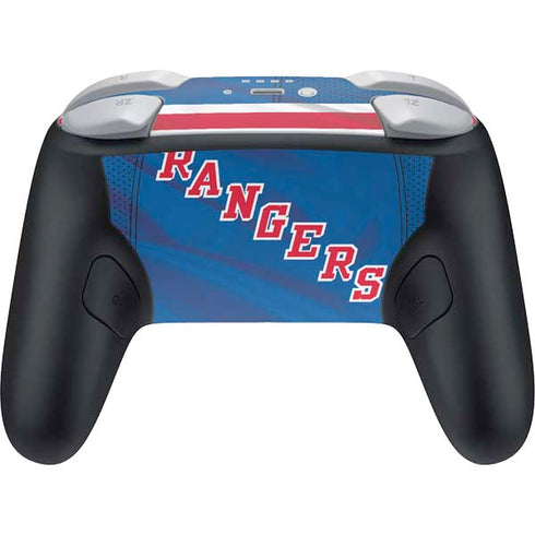 NHL New York Rangers Home Jersey Nintendo Switch 2 (2025) Pro Controller Skin